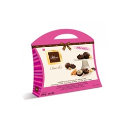 Шоколадные конфеты DULCIOLIVA  с начинкой пралине ассорти Crème d'Or (сумочка) 150г