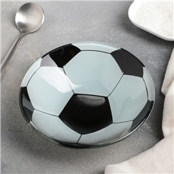 Салатник стеклянный Доляна «Мяч», 200 мл, d=12 см