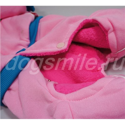Розовый костюм для девочек "Knit"