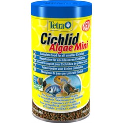 Tetra Cichlid Algae Mini ( мелкие шарики ) 500 мл. корм для травоядных цихлид