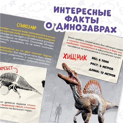 Мини-энциклопедия «Мир динозавров», 20 стр., 12 × 17 см, Ми-Ми-Мишки
