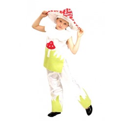 Карнавальный костюм Грибок-девочка