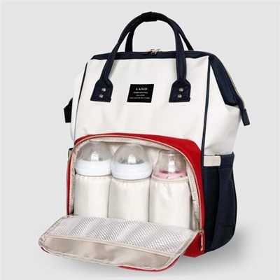 Рюкзак для мам (бело-сине-красный)