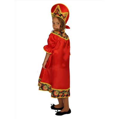 Карнавальный костюм Хохлома девочка