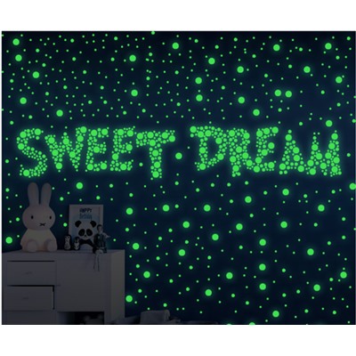 Набор светящихся наклеек «Sweet dream» (2394)