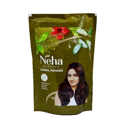 Neha Herbals HERBAL MEHANDI (Натуральная хна на травяной основе Нэха Хэрбалс), 500 г.