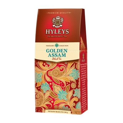 HYLEYS. Travel Collection. Golden Assam 100 гр. карт.пачка