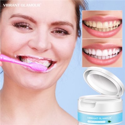 VIBRANT GLAMOUR Отбеливающий зубной порошок с пробиотиками VG-KQ003 50 г
