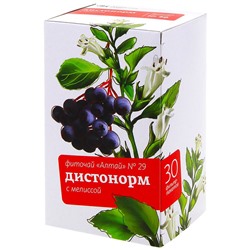 Чай Алтай №29: «Дистонорм» при лечении ВСД, 30 ф.п.