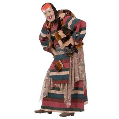 Карнавальный костюм Баба Яга лесная