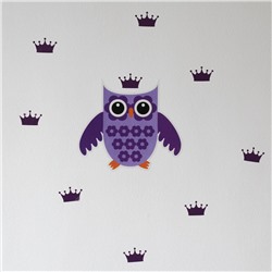 Декоративная наклейка Violet Owl