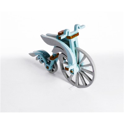 Елочная игрушка - Ретро велосипед 56GG64/25804  Angel