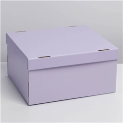 Коробка складная «Лавандовая», 31,2 х 25,6 х 16,1 см