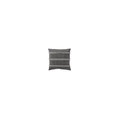 ASKBRUNMAL АСКБРУНМАЛ, Чехол на подушку, серый/черный, 50x50 см