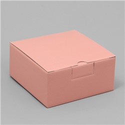 Коробка складная «Персиковая», 15 х 15 х 7 см