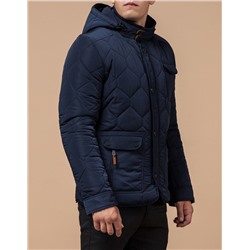 Синяя комфортная куртка мужская модель 2703