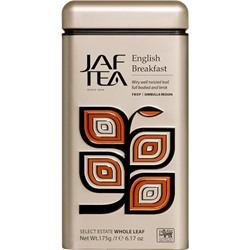 JAF TEA. Ceylon English Breakfast 175 гр. жест.банка