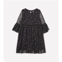 Платье для девочки Crockid К 5579/1 темно-серый
