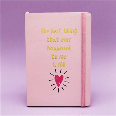Блокнот "The best thing that ever" A5