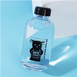Бутылка для воды «Мой уровень недовольства», 700 мл, МИКС