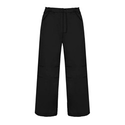 Теплые черные штаны для мальчика 75864-МЗ17