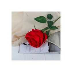 Цветок искусственный роза охара 8, 5*56 см красная 3794248