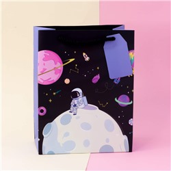Подарочный пакет(L) "Sweet space" One cosmonaut