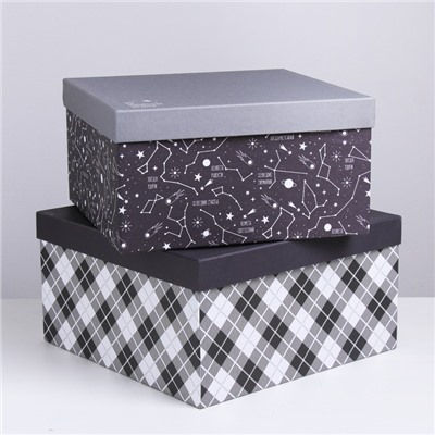 Набор подарочных коробок 10 в 1 «Универсальный», 10.2 × 10.2 × 6–28.2 × 28.2 × 15 см