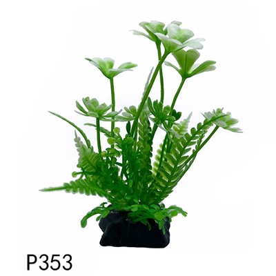 Искусственное аквариумное растение, 3х9 см