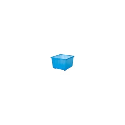 VESSLA ВЕССЛА, Ящик на колесах, синий, 39x39 см