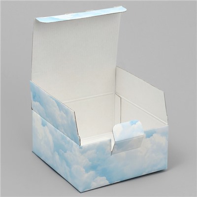 Коробка складная «Счастье», 15 х 15 х 7 см