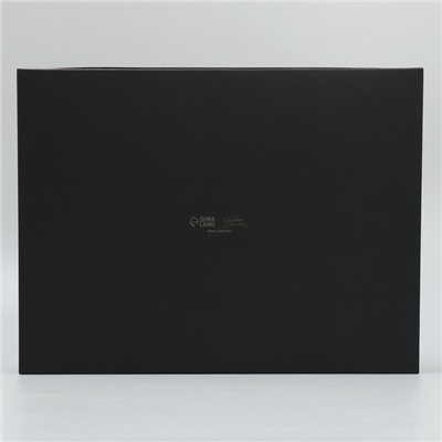 Коробка подарочная «Чёрная», 32 × 24 × 9 см