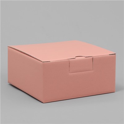Коробка складная «Персиковая», 15 х 15 х 7 см