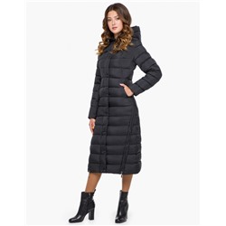 Черная теплая куртка женская модель 925