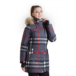 Женская куртка-парка Azimuth B 8498_154 Серый