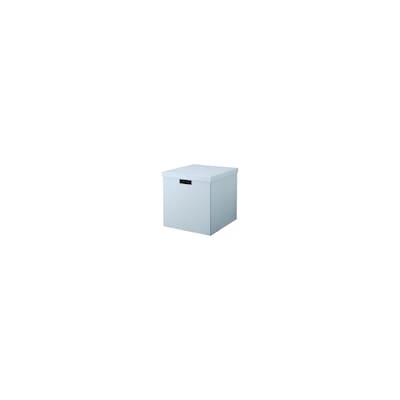 TJENA ТЬЕНА, Коробка с крышкой, белый, 32x35x32 см