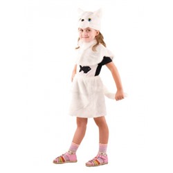 Карнавальный костюм Кошка белая