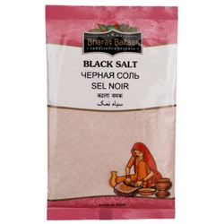 BLACK SALT Powder, Bharat Bazaar (Черная соль, порошок, Бхарат Базаар), 100 г.
