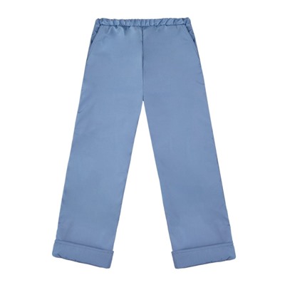 Теплые серые брюки для мальчика 75725-МО16