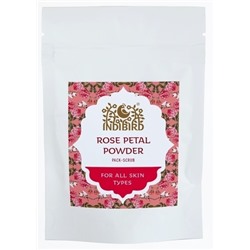 ROSE PETALS Body Powder, Indibird (ЛЕПЕСТКИ РОЗЫ Порошок маска, Индибёрд), 50 г.