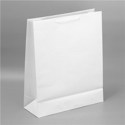 Пакет ламинированный «Белый», 40 х 49 х 15 см