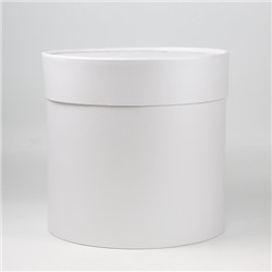Шляпная коробка белая 16х16 Boxland