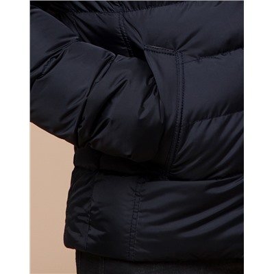 Сине-черная качественная куртка модель 32315