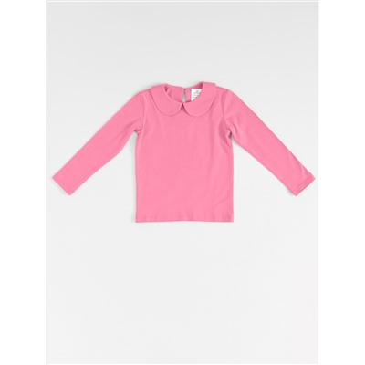 Розовая блузка с длинным рукавом 2-3
