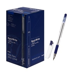 Ручка шариковая Bruno Visconti BasicWrite Basic, 0,5 мм, синие чернила