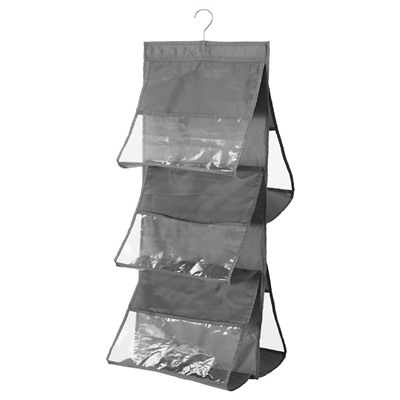 SKUBB СКУББ, Подвесной модуль для сумок, темно-серый, 39x93 см