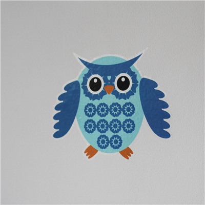Декоративная наклейка Blue Owl