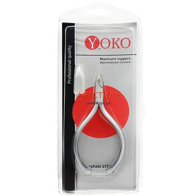 Кусачки для кутикулы YOKO Y SK 008 6.5мм (японская сталь)