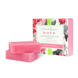 Набор парфюмированного мыла «Изысканная роза» с лепестками роз и экстрактом лотоса 200гр