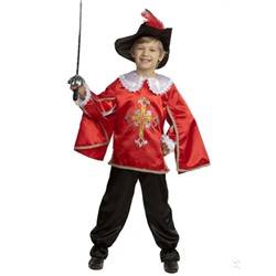Карнавальный костюм Мушкетер (красный)